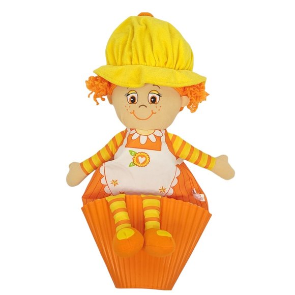 Jay At Play Little Miss Muffin Doll 16 Inch Pop Flip Plush Toy Orange Yellow - Picture 4 of 11